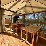 Camping Tree Tents At Alaska Glamping Linnansaari