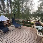 Kemp Tree Tents At Alaska Glamping Linnansaari