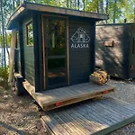 Tree Tents At Alaska Glamping Linnansaari Kemp