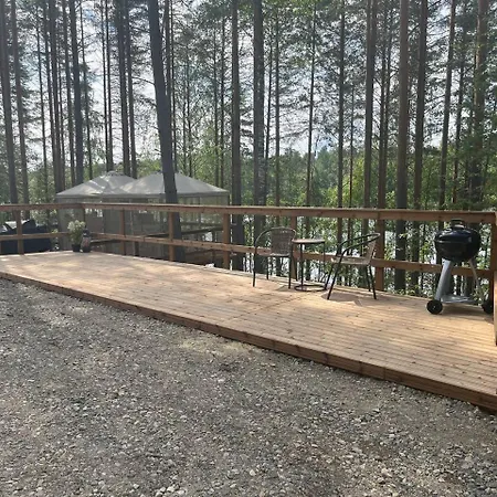 Camping Alaska Tree Tents Linnansaari