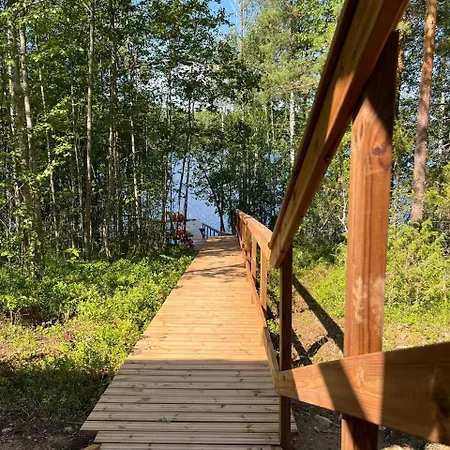 Campsite Alaska Tree Tents Linnansaari
