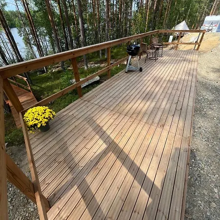 Campsite Alaska Tree Tents Linnansaari