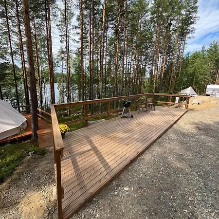 Campsite Alaska Tree Tents Linnansaari Savonlinna